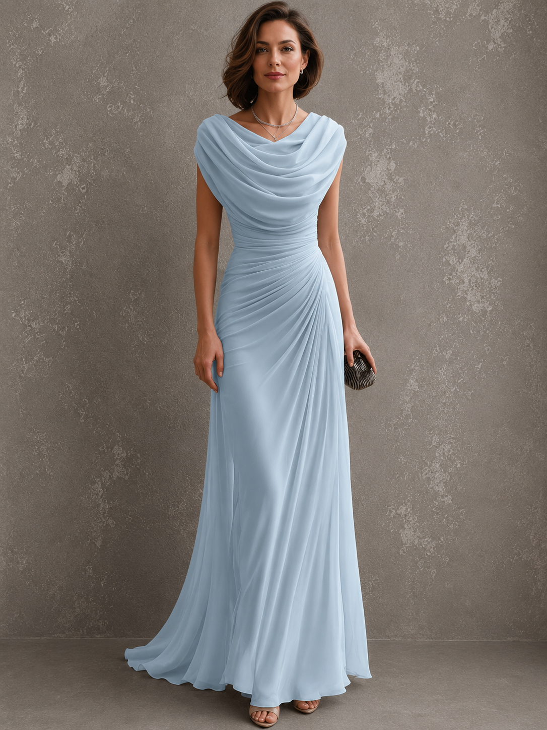 Bleu clair / 4XL